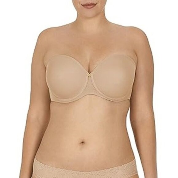 Natori Women's Size 36DD Nude Minimal Strapless Contour Underwire Bra - Picture 1 of 2